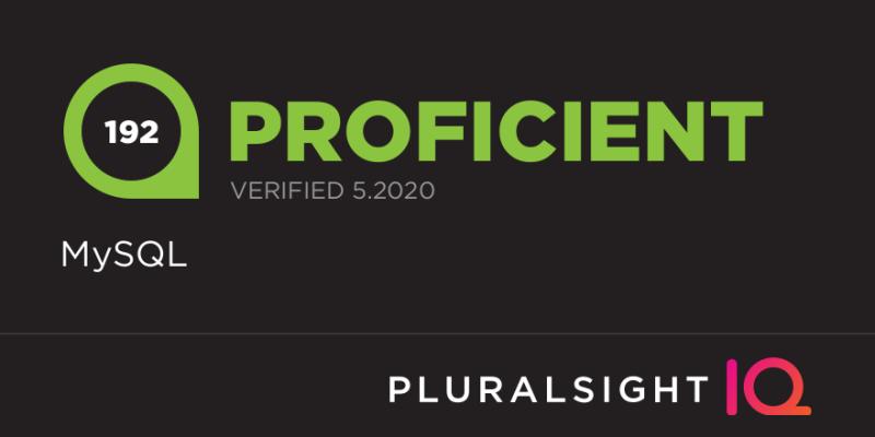 mysql proficient